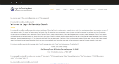 Desktop Screenshot of logosfellowship.org